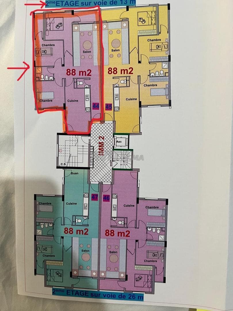 Appartement à vendre 88 m² à Tanger — photo 5
